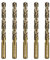 SALI 5 pièces M35 HSS Cobalt Ensemble de forets avec foret hélicoïdal 11mm HSS-Co Forets acier Forets fer Ensemble de forets à métaux pour bois, métal, plastique, aluminium, plastique dur