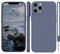 WXX für iPhone 12 Pro Max Hülle Silikon Case, Handyhülle für iPhone 12 Pro Max Dünn Slim mit Microfiber, Kratzfeste Rundumschutz Case Hülle für iPhone 12 Pro Max 6.7'' Blau Gray