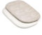 Stokke Snoozi Spannbetttücher - 1 Dandelion Beige & 1 Vanilla Cream - Passend für die ovale Snoozi Matratze - Weiche Bio-Baumwolle - Maschinenwaschbar