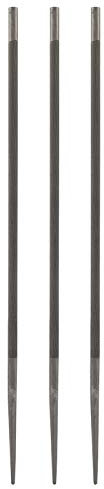 Lot De 3 Limes à Chaîne Rondes De 5,2 Mm Pour Tronçonneuse, Affûteuse De Classement, Kit D'accessoires Pour le Travail du Bois – Outils Essentiels Pour Obtenir des Lames De Tronçonneuse Tranchantes Co