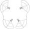 Levigo Protección de hélice de dron anticolisión compatible con DJI Mini 4 Pro, accesorios de drones, hélices, protector de cuchilla, anillo protector de dron