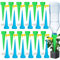 24 Piezas Riego por Goteo Automático Kit, Dispensador Agua Plantas, Sistema de riego Ajustable con Interruptor de válvula de Control para regar Plantas de Interior y Exterior