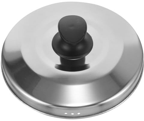 DEARMAMY Coperchio Per Cuociriso Acciaio Inossidabile Copertura Per Pentole Da Cucina Adatta Per Cuociriso Tradizionali Facile Da Pulire e Pratica Per Uso Quotidiano