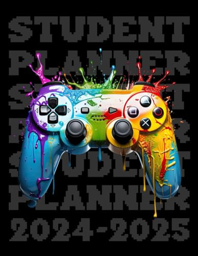 Student Planner 2024-2025 Gaming: With Weekly & Monthly Spreads, To-Do List, Habit Tracker & Homework Organizer for Middle and High School Students | ... for Video Games Lovers in Back to School
