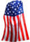 American Flag Cape Wearable Flag Cloak Usa Flag Costume Independence Day Party Dress Up Patriotic Accessories for Celebration