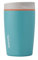 Owala SmoothSip Slider Insulated Stainless Steel Coffee Tumbler, Reusable Iced Coffee Cup, Hot Coffee Travel Mug, BPA Free 12 oz, Grey/Blue (Beachy Breeze)