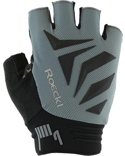 Roeckl Sports Isera 2 Fahrrad Handschuhe kurz grau/schwarz 2026: Größe: 6.5