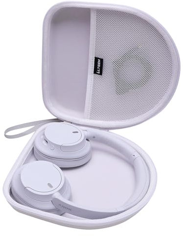 LTGEM Case Compatible with Sony WH-CH720N / WH-CH520 Noise Canceling Wireless Headphones Over The Ear Headset, White