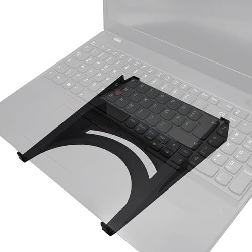 Laptop Docking Station Ständer passend für Lenovo ThinkPad Universal USB-C Dock, Lenovo ThinkPad Notebook Serien, Halterung Erhöhung Schreibtisch, Belüftet Kühlung Befestigung - Made by R-Satz Shop
