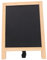 Housoutil Petit Panneau Noir Panneaux De Tableau De Tableau Planche De Bureau Panneau De Craie En Bois Signes De Table Bois
