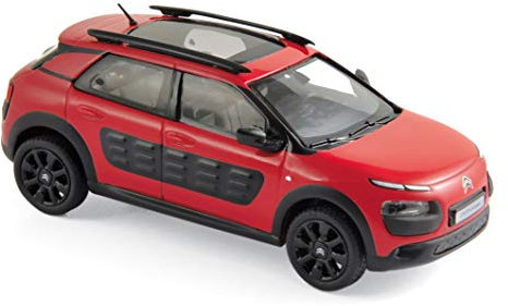 NOREV 155474 Citroen C4 Cactus - 2014-1/43, Rouge/Noir