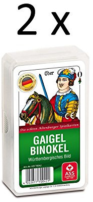 ASS Altenburger Spielkarten Geigel Binockel (2 x)