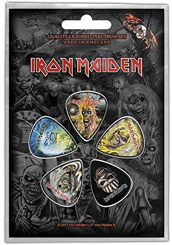 Iron Maiden Eddie 5 Plektrum Pack (Ro)