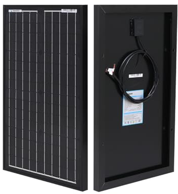 Renogy - Módulo solar mono de 30 W/12 V (delgado), panel solar, célula solar, módulo fotovoltaico para carga de batería solar de 12 V