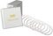 HAARallerliebst® unisex Silikon Haargummis 9 Stück - Premium Haargummi Zopfgummi transparent ultra starker Halt - Männer Herren Damen Mädchen - Hair ties Sport - Haarschmuck inkl. Box zur Aufbewahrung