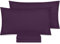 Utopia Bedding - Kissenbezug 50x75 4er Set - Kopfkissenbezug 50 x 75 aus 100% gebürsteter Mikrofaser mit Umschlagverschluss - Falten-, verblassen- und schmutzabweisende Kissenbezüge 50x75 - Lila