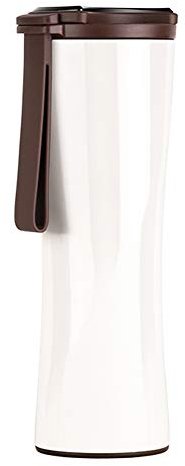 SNAWEN Taza De Viaje Inteligente Taza De Café Termo Pantalla Táctil De Temperatura Taza Deportiva Taza De Café De Acero Inoxidable,Blanco