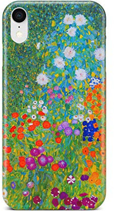 Classic Art Collection Case for iPhone XS Max - Artwork 12: Bauerngarten & Sonnenblumen - Gustav Klimt