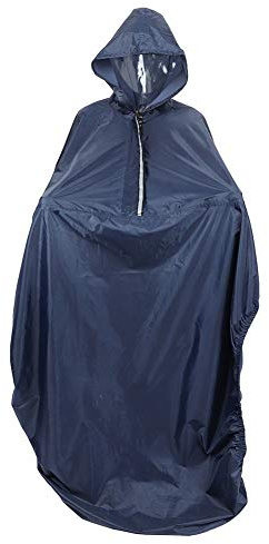 Rollstuhl Regenmantel, Kapuze Rollstuhl Regenhülle Wasserdicht Weich, Rollstuhl Wasserdicht Poncho Mit Kapuze, Einheitsgröße Für Männer und Frauen