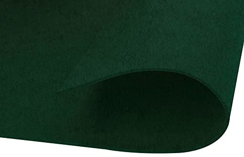 INNSPIRO Fieltro acrílico verde militar láminas 20x30cm.x2mm. 220gr./m2 10u.
