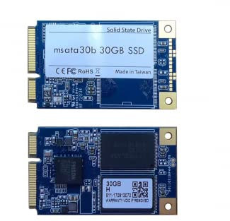 PC Engines msata30b SSD, M-Sata, 30GB, MLC, Phison