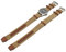 Uhrenarmband Nylon G10 Khaki Feld kompatibel mit Hamilton Military Leder Nylon 20 22 mm Grün Schwarz Sand Hamilton Militär, 20mm
