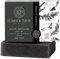 Écrin de Fleur - Bio Aktivkohle seife - Handgemachte Detox-Seife, kaltverarbeitet, Made in France, 1x90g