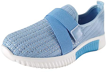 Sneaker Damen Schwarz Plateau Elegante Weiche Schuhe Fußballschuhe Laufschuhe Leichtgewichts Atmungsaktiv Frauen Joggingschuhe Sneakers Casual Große Größe Fashion Für Trekking Workout Running