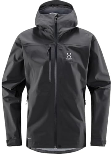 Haglöfs Front Proof Jacket Men Größe XL true black