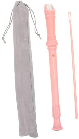 Blockflöte Rosa 8-Loch-Blockflöte Sopran Lerninstrument Anfänger Profi Universal Tenorflöte