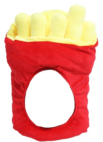 Petitebelle Pommes Frites Hut (rot, Einheitsgröße)