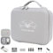 Hojalis Mini 4K Tasche, Mini 2 SE Tasche, Tragbare PU Leder Portable Travel Case Tragetasche, Mini Drone Fall, Stoßfest Tragetasche, für DJI Mavic Mini 2/Mini 2 SE Drohne und Controller-Zubehör (Grau)