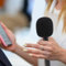 Wireless Mic Handheld Adaptor for Mic 1/2, for Rode Wireless GO II, for Hollyland Lark M1 / C1 / 150, for Synco G1, for Movo, Mic Stand Holder, Stand Holder Mic Flag