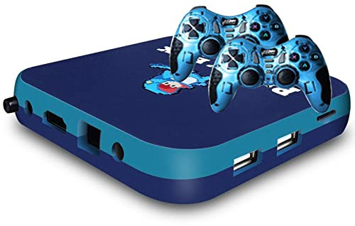 GTHLKU Consola De Juegos Plug and Play, 256g Classic 3D Fighting PS N64 Consola De Juegos Retro Android TV Top Box 50000 Juegos Incorporados