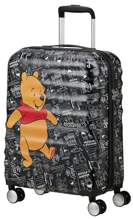 American Tourister Wavebreaker Disney FL - Spinner S, Handgepäck, 55 cm, 36 L, Mehrfarbig (Winnie The Pooh)