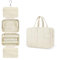 Aucuu Trousse de Maquillage Suspendue Grande, Trousse de Toilette Voyage, Grande Capacité Trousses de Toilette avec Crochet, Trousse de Voyage avec Grande Capacité pour Femmes Homme