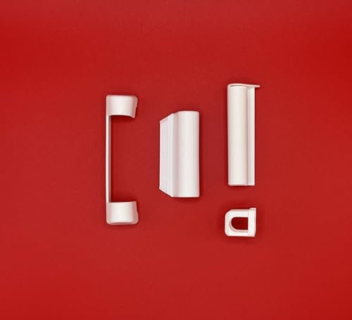 Maco Abdeckkappen - Set weiß Multi - Matic und Multi - Trend Scherenlager, Ecklager, Ecklagerband (1er Set weiß für Falzecklagerband rechts)