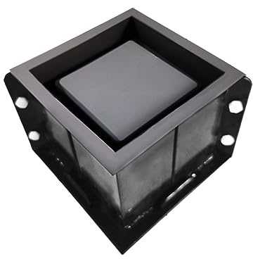Silicone Molds for Concrete Flower Pot, 4.7 inch Square Planter Mold Concrete Moulds for DIY Handcraft Succulent Bonsai Flowerpots Home Office Tabletop Decorating Container(Color:Square 4.7 inch)