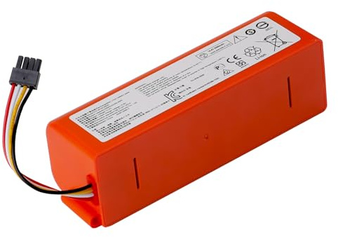 Batteria di ricambio per Roborock S5 S6 S7 S8 S50 S51 S55 S502 Max, Qrevo Pro 14,4 V 6500 mAh Li-Ion