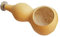 Milisten Cucurbit Shape Feeding Bowl Durable Hamster and Mice Food Dish Plastic Design for Dry Fresh Food Easy Pets