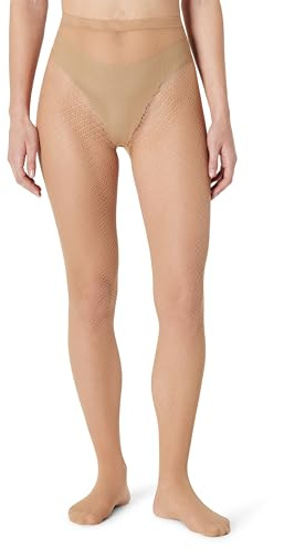 Amazon Essentials Medias de Rejilla Mujer, 2 Pares, Luminoso, L