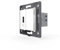 LIVOLO - Interruptor de luz táctil (cristal, 1 x VL-C7-1USB-11), color blanco