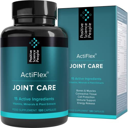 Joint Care Supplement - High Strength Curcumin from Turmeric with 95% Curcuminoids, Boswellia, Boron, Vitamin D3, K2 MK-7, Magnesium & More - Vegan, 120 Capsules