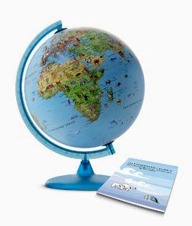 JuguetesFantasia.com - Globus Tiere der Welt, Mehrfarbig (Nova Rico XCP-NR001)