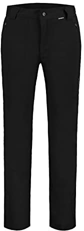 ICEPEAK Herren Funktionshose Wanderhose Outdoorhose Dorr, Farbe:Schwarz, Hosengröße:58, Artikel:-990 Black