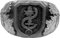 MK-Art Militaria RIng, Wappenring der Spezialeinheit Brandenburger z.b.V. Canaris