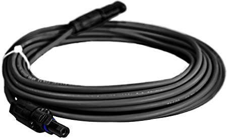 Solarkabel Verlängerungskabel 4mm² mit Solarsteckern schwarz 3m