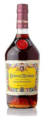 Brandy Cardenal Mendoza 70 cl - D.O. Weinbrand aus Jerez - Bodegas Sanchez Romate (1 Flasche)