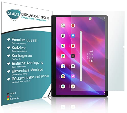 Slabo 2 x Film de Protection d'écran Compatible avec Lenovo Yoga Tab 13 Protection écran Film Ultra Clair