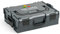 Bosch Sortimo L BOXX 136 anthrazit personalisierbar mit Ihrem Logo | Größe 2 | Professioneller Werkzeugkoffer | Werkzeugkiste leer Kunststoff | Ideale Werkzeug Organizer Box